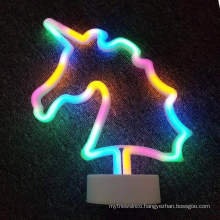 Indoor Decorative Cute Figurine Night Table Lamp Light custom Neon Light for Kids' Room Bedroom Gift